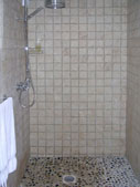Italian-style shower