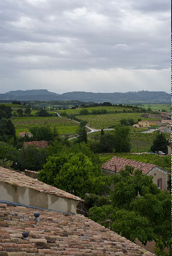 View from mid-level terrace